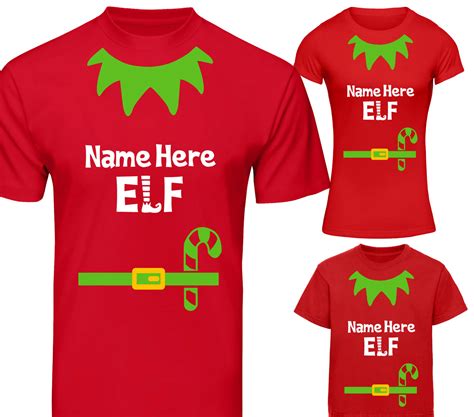 elf shirts for adults