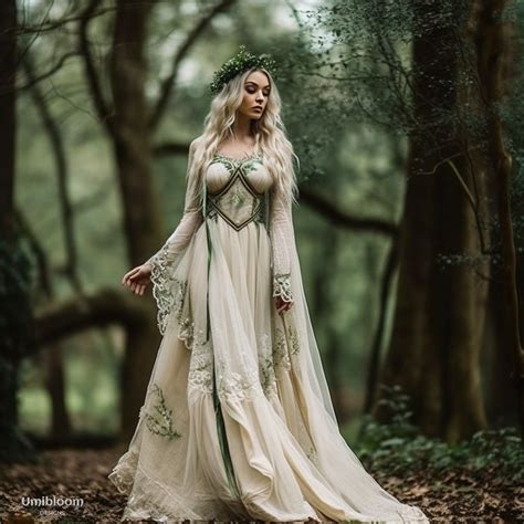 elf wedding dresses