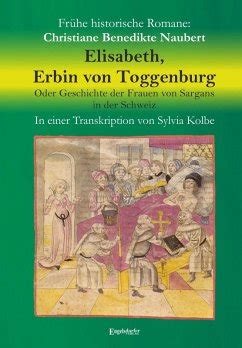 elisabeth toggenburg geschichte sargans schweiz ebook Kindle Editon