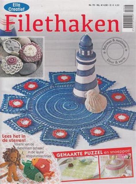 ella creatief filethaken en gehaakt kant nr 4 PDF