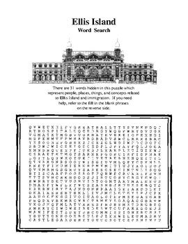 ellis island word search answer key Ebook PDF