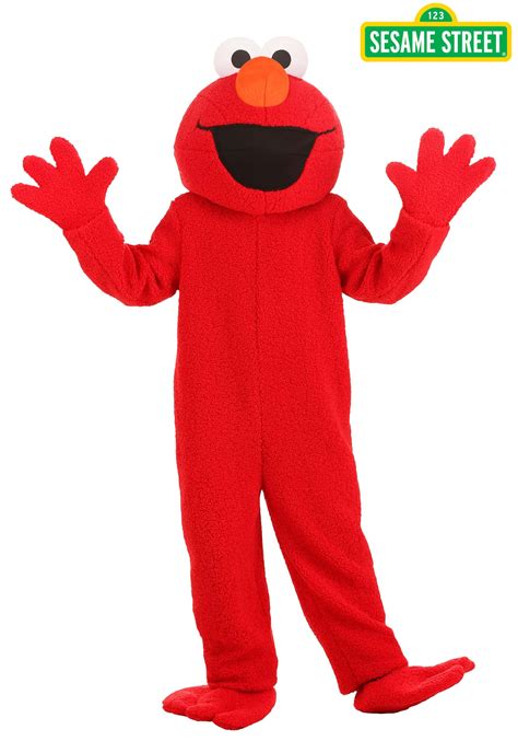 elmo adult costume