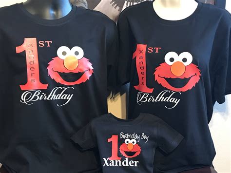 elmo shirt birthday