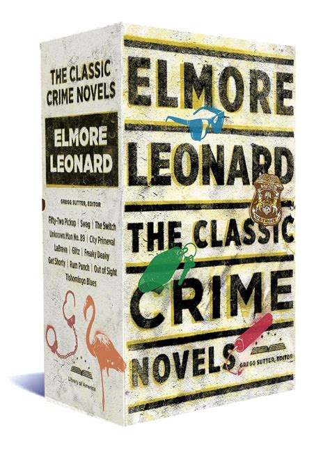 elmore leonard crime novels inorder