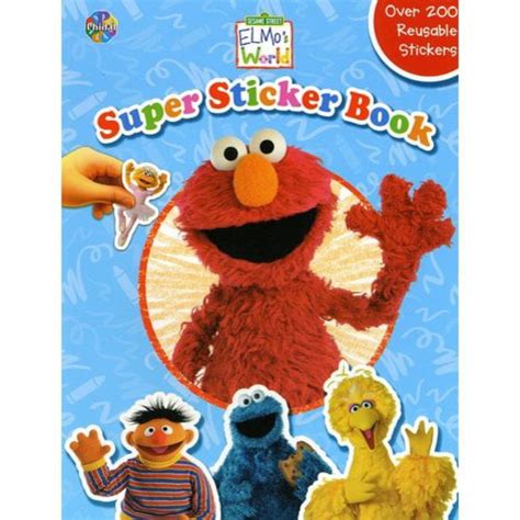 elmos world super sticker book Kindle Editon