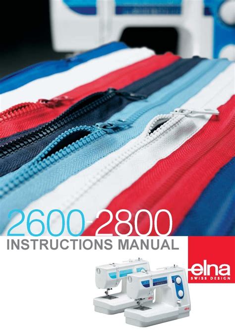 elna 2800 manual pdf PDF