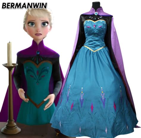 elsa coronation dress adult