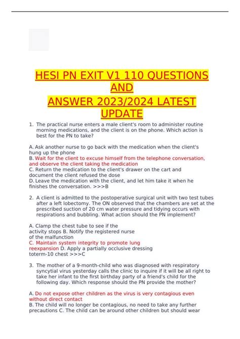 elsevier hesi exit exam Reader