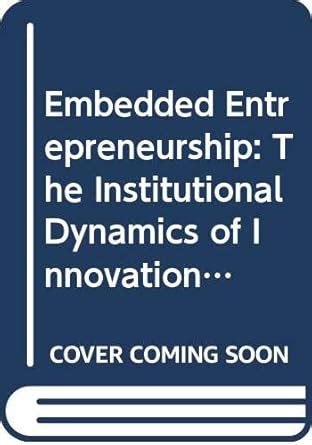 embedded entrepreneurship institutional innovation competition Epub