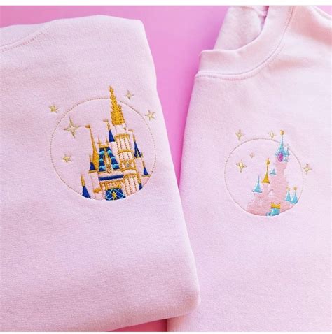 embroidered disney sweatshirt