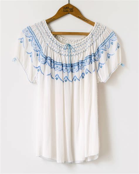 embroidered peasant shirt