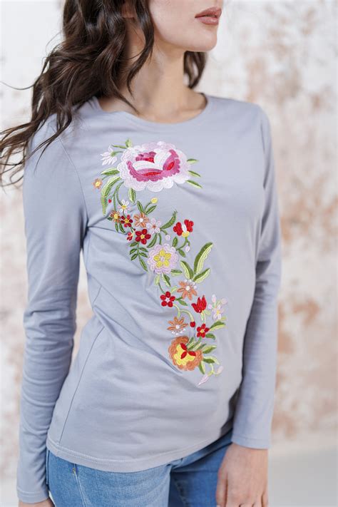 embroidered shirts ladies