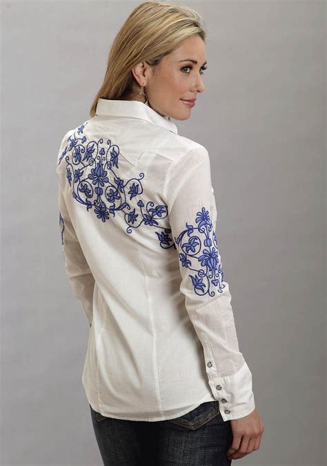 embroidered shirts womens