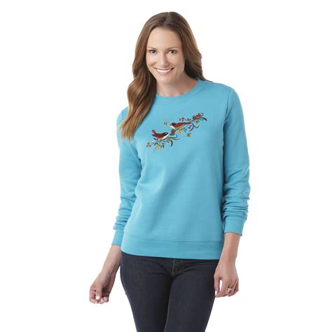 embroidered womens sweatshirts