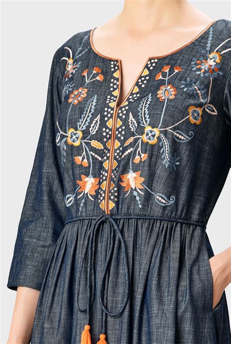 embroidery dress