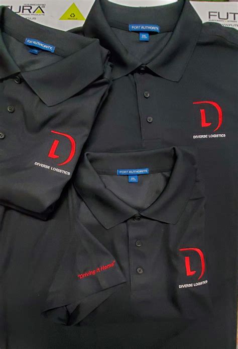 embroidery logo shirts