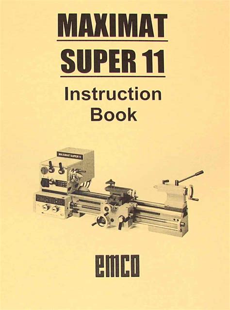 emco maximat super 11 manual Epub