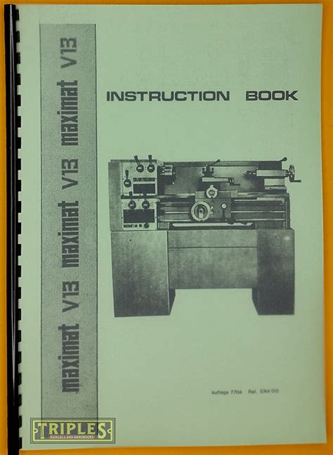 emco maximat v13 user guide Epub
