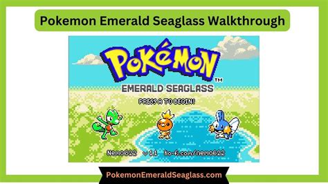 Emerald Seaglass Walkthrough