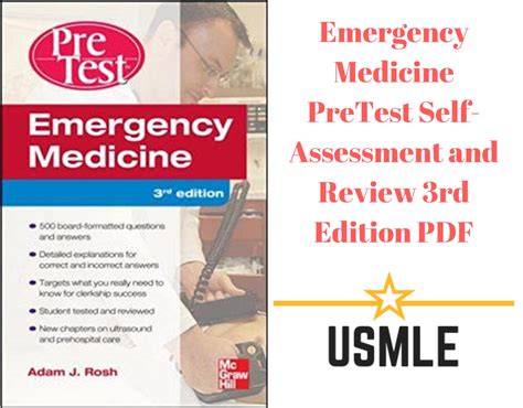 emergency medicine pretest self assessment and review third edition PDF