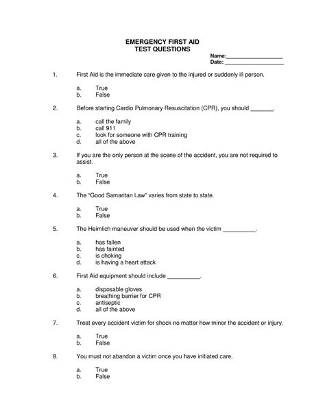 emergency response guidebook test questions Doc