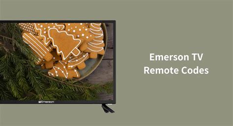 emerson lcd tv remote codes Doc