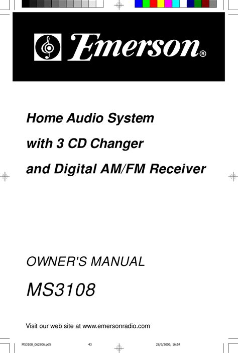 emerson ms3108c user guide Reader