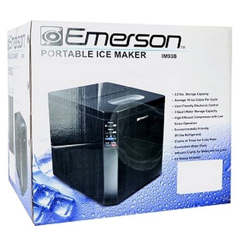 emerson portable ice maker troubleshooting PDF