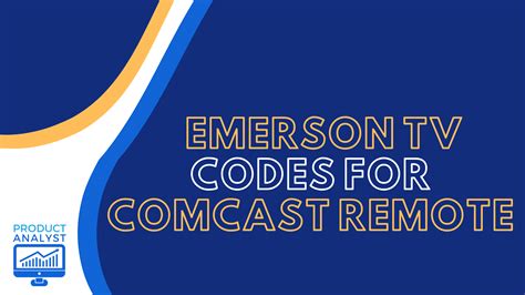 emerson tv remote codes comcast Kindle Editon