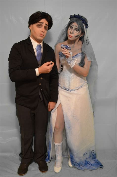 emily and victor corpse bride costume