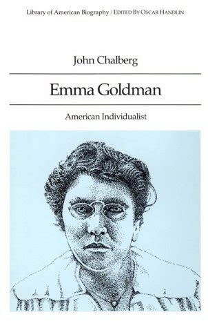 emma goldman american individualist library of american biography PDF