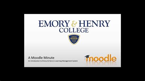 emory and henry moodle