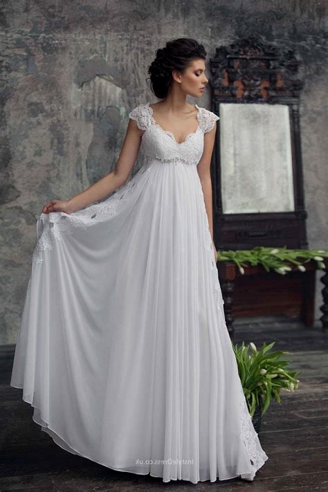 empire waist bridal dresses