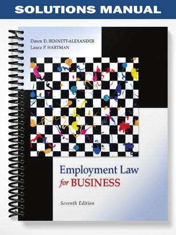employment law 7th edition bennett alexander Reader