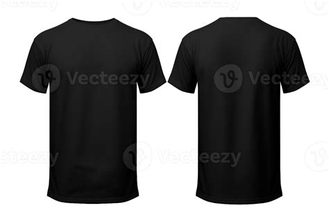 empty black t shirt