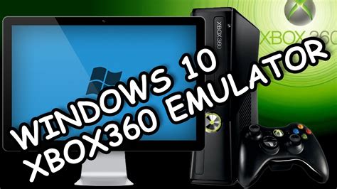 emulator for pc xbox 360