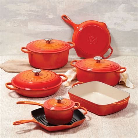 enameled cast iron cookware sets