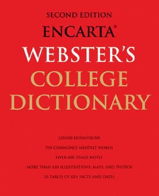 encarta websters college dictionary 2nd edition Reader