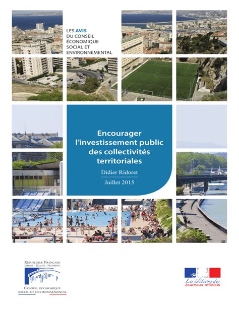 encourager linvestissement public collectivit s territoriales Kindle Editon