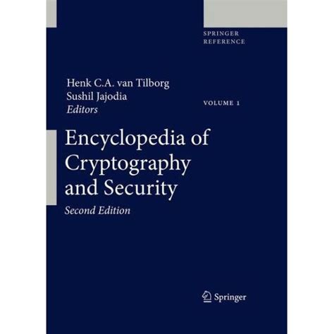 encyclopedia of cryptography and security PDF