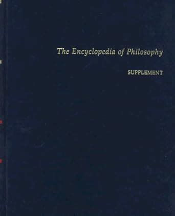 encyclopedia of philosophy supplement Kindle Editon