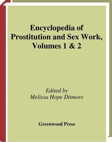 encyclopedia of prostitution and sex work 2 volumes set PDF