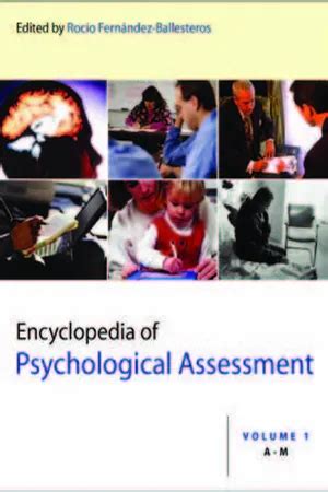 encyclopedia of psychological assessment PDF