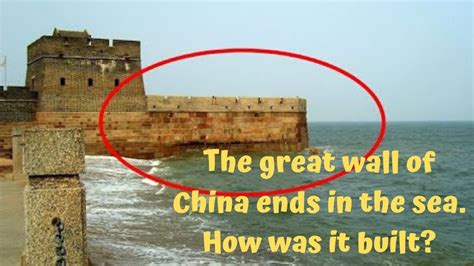 end of great wall of china