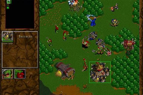 end of warcraft 2 game screen