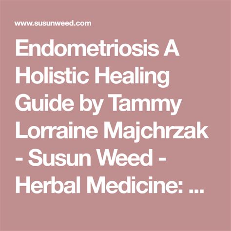 endometriosis a holistic healing guide Epub