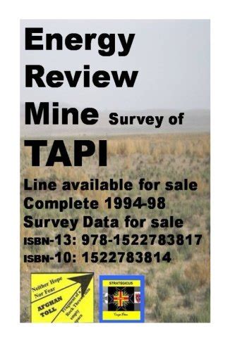 energy review mine survey tapi available PDF