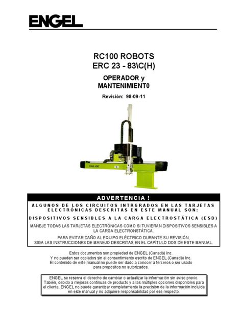 engel robot maintenance manual pdf PDF