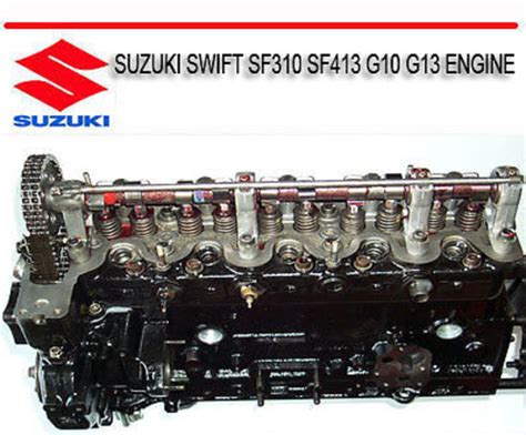 engine manual suzuki g13 Epub