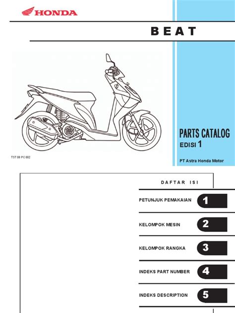 engine part catalog honda beat fi Reader